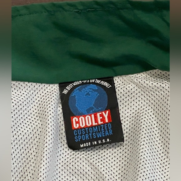 Mens Vintage Customized Sportswear USA Made Zipper Jacket Embroidered XL - Picture 5 of 10